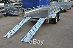 10 ft x 5 ft Trailer 2700kg twin axle with Loading Ramps