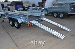 10 ft x 5 ft Trailer 2700kg twin axle with Loading Ramps