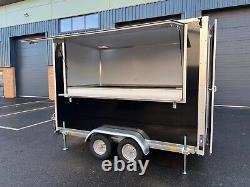 10 x 6 Twin Axle Un-braked Catering Trailer/ Burger Van/ Food Trailer/ Trailer