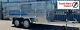 10'x5' Twin Axle Trailer 750kg Dropside / Flat Bed 300cmx150cmx32cm Inc Vat