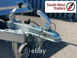 10'x5' Twin Axle Trailer 750kg DROPSIDE / FLAT BED 300cmx150cmx32cm INC VAT