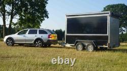 10ft twin axle exhibition / market / food trailer