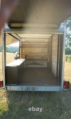 10ft twin axle exhibition / market / food trailer