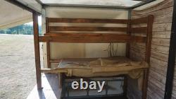 10ft twin axle exhibition / market / food trailer