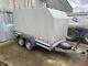 10ft X 5ft Twin Axle Curtainside Box Trailer Fully Braked 2000kg