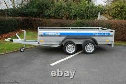 10x5 Twin Axle Trailer 2700kg Braked Trailer Al-ko Suspension 1 Year Warranty