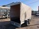 10x5ft Twin Axle Trailer High Frame And Cover Unbraked 750kg 300cm X 150cm