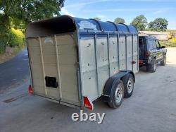 12ft Graham Edwards livestock Cattle Trailer twin axle