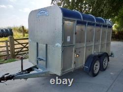 12ft Graham Edwards livestock Cattle Trailer twin axle