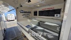 12ft Twin Axle Fishmonger Market Trailer Wet Fish Counter catering Needs TLC