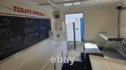 12ft Twin Axle Fishmonger Market Trailer Wet Fish Counter catering Needs TLC