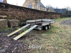 12ft X 6ft 2700kg Indespension Twin Axle Dropside Trailer