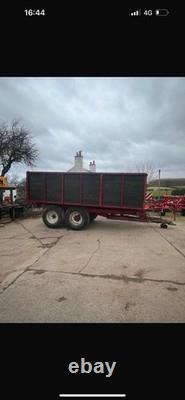 12tonne Twin Axle Tipping Trailer With Back Door