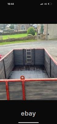 12tonne Twin Axle Tipping Trailer With Back Door