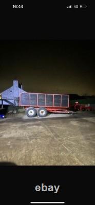 12tonne Twin Axle Tipping Trailer With Back Door