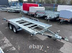 13.2ft x 6ft 2000kg Tilt Car Transporter Trailer TWIN Axle 4m x 1.8m