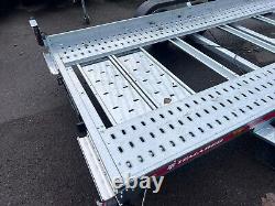 13.2ft x 6ft 2000kg Tilt Car Transporter Trailer TWIN Axle 4m x 1.8m