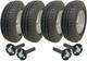 145r10 Twin Axle Trailer Kit High Speed Road Legal Wanda Wheels Hub & Stub Axles