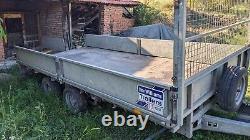 14ft Ifor Williams LM146G Flat Bed Trailer FULLY REFURBISHED! CW mesh sides