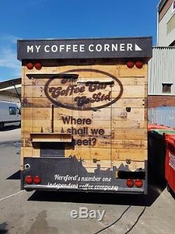 14ft Twin Axle Coffee Trailer Price + VAT