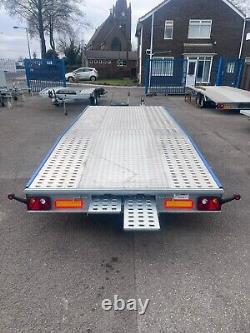 15ft x 6.6ft NEW Car Transporter Trailer Jupiter Twin Axle 4.5m x 2m 2700kg