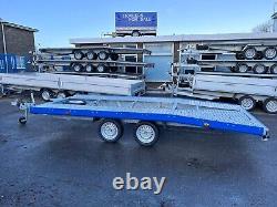 15ft x 6.6ft NEW Car Transporter Trailer Jupiter Twin Axle 4.5m x 2m 2700kg