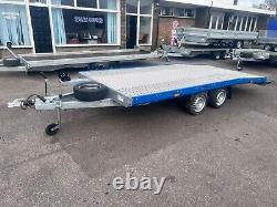 15ft x 6.6ft NEW Car Transporter Trailer Jupiter Twin Axle 4.5m x 2m 2700kg