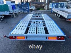 15ft x 6.6ft NEW Car Transporter Trailer Jupiter Twin Axle 4.5m x 2m 2700kg