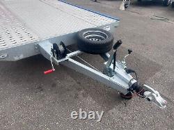 15ft x 6.6ft NEW Car Transporter Trailer Jupiter Twin Axle 4.5m x 2m 2700kg