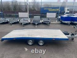 15ft x 6.6ft NEW Car Transporter Trailer Jupiter Twin Axle 4.5m x 2m 2700kg