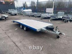 15ft x 6.6ft NEW Car Transporter Trailer Jupiter Twin Axle 4.5m x 2m 2700kg