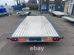 15ft x 6.6ft NEW Car Transporter Trailer Jupiter Twin Axle 4.5m x 2m 2700kg