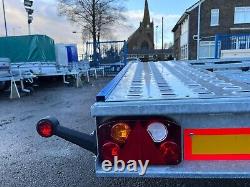 15ft x 6.6ft NEW Car Transporter Trailer Jupiter Twin Axle 4.5m x 2m 2700kg