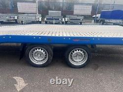 15ft x 6.6ft NEW Car Transporter Trailer Jupiter Twin Axle 4.5m x 2m 2700kg