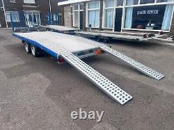 15ft x 6.6ft NEW Car Transporter Trailer Jupiter Twin Axle 4.5m x 2m 2700kg