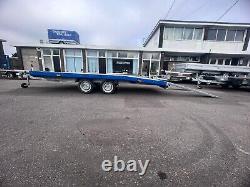 15ft x 6.6ft NEW Car Transporter Trailer Jupiter Twin Axle 4.5m x 2m 2700kg