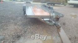 16 Ft Brian James Bed Heavy Duty Car Transporter Trailer Twin Axle Ramps