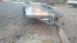 16 Ft Brian James Bed Heavy Duty Car Transporter Trailer Twin Axle Ramps