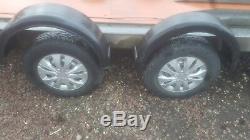 16 Ft Brian James Bed Heavy Duty Car Transporter Trailer Twin Axle Ramps