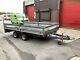 16ft Twin Axle Insuspension Challenger Drop Side Trailer 12ft X 7ft Bed, Tow