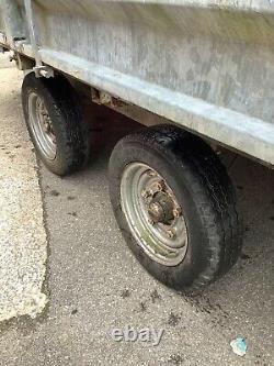 16ft Twin Axle Insuspension Challenger Drop Side Trailer 12ft x 7ft Bed, Tow