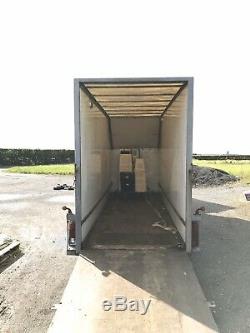 16ft twin axle box trailer