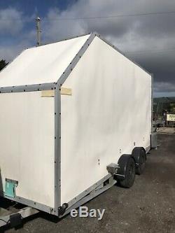 16ft twin axle box trailer