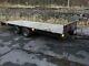 18ft Twin Axle Flat Bed Trailer Ifor Williams Lm186 Car Transporter Ramps