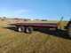 18ft X 7ft Twin Axle Flat Bed Hay/strawithsilage Bale Trailer