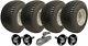 18x8.50-8 Twin Axle Atv Grass Trailer Kit Wheels Hub & Stub Axles + Hitch 1500kg