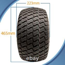 18x9.50-8 Twin Axle ATV Quad Trailer Kit 4-P332 Grass Wheels 4 Stub Axles 1500kg