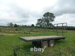 20 FT Bale Trailer TWIN AXLE