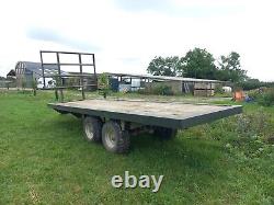 20 FT Bale Trailer TWIN AXLE