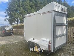 2001 Box Trailer TowaVan TwinAxle with drop down ramp door